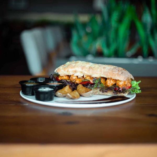 Dynamite Shrimp Sandwich
